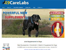 Tablet Screenshot of k9carelabs.com